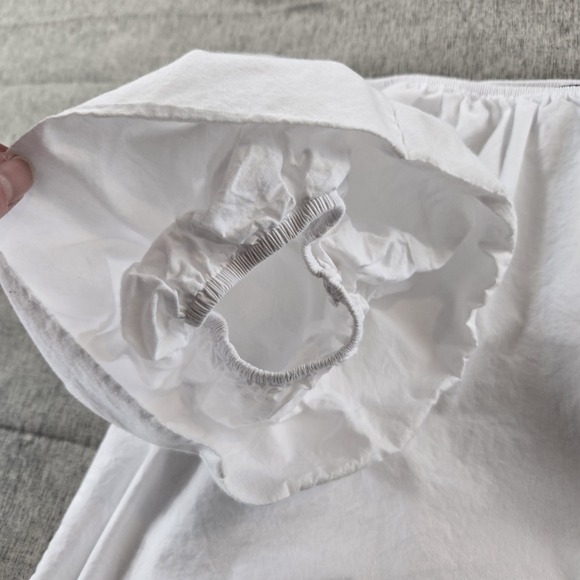 Vivid Importers of NY Women's Off Shoulder Blouse Stacked Bell Sleeve Small - Picture 7 of 7